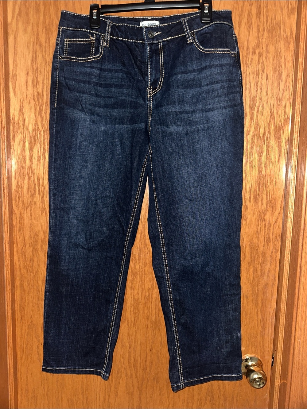 Maurices Dark Blue Boot Cut Jeans